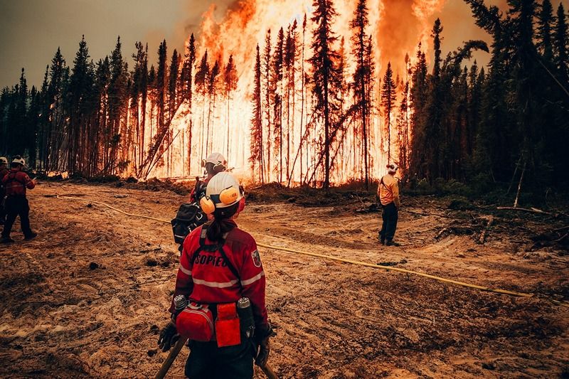 Danger d'incendie en Estrie : appel à la vigilance